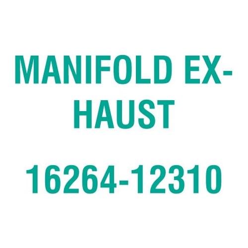 For Kubota 16264-12310 MANIFOLD EXHAUST