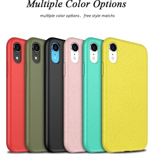 Eco Friendly Biodegradable Phone Case for iPhone X XS XS Max PLA Cell Mobile Cover