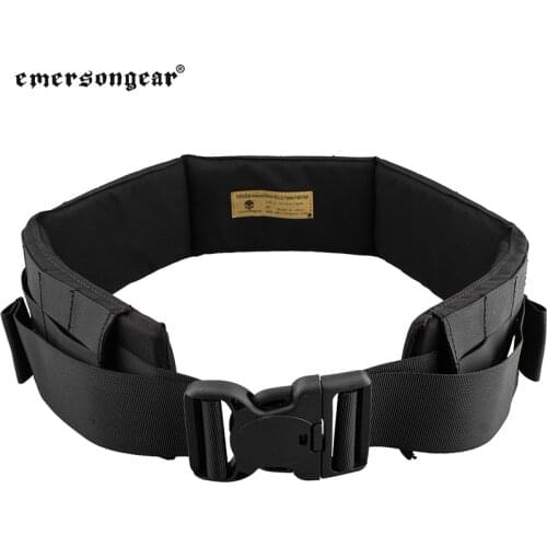 Emersongear Tactical Combat Belt Padded Patrol Belt Duty MOLLE Training Adventure Hunting Military Waist Belt Airsoft EM1760