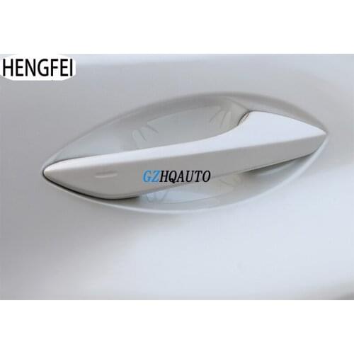 HengFei car modification for Lexus NX200t NX300h ES200 ES250 CT IS RX200t RX450h Door wrist stick rhino leather protective film