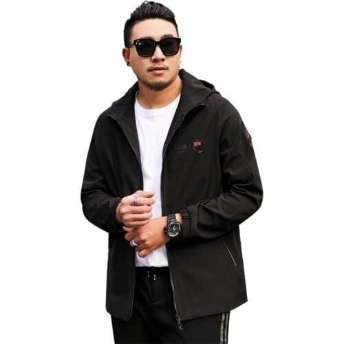 2020 New 8xl 7xl Men Spring And Autumn Jackets And Coats Plus Size Large Size Jackets Mens Clothes High Quality Windbreaker