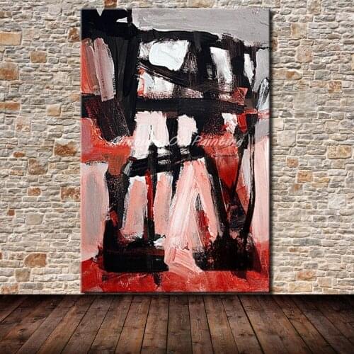 Mintura Frameless Paintings Pictures Hand Painted Modern Abstract Oil Painting On Canvas Hotel Decor Art Picture For Living Room