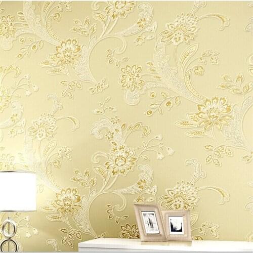 Beibehang background papel de parede 3d Home Decoration Countryside flowers wall paper for bedroom living room home decoration