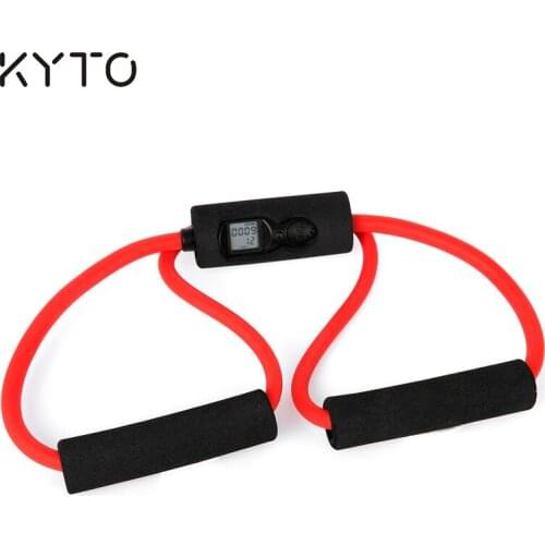 Kangdu Fitness Equipment Factory Direct Sales Genuine Calorie Electronic Counting Breast Expanding Latex Chest Expander Kyto2713