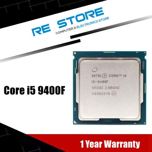 Used Intel Core i5 9400F 2.9GHz Six-Core Six-Thread 65W 9M SRF6M/SRG0Z Processor LGA 1151 scattered pieces cpu