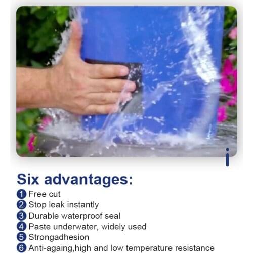 Super Strong Waterproof Tape Stop Leaks Seal Repair Tape Performance Self Fix Tape Fiberfix Adhesive Insulating Duct Tape