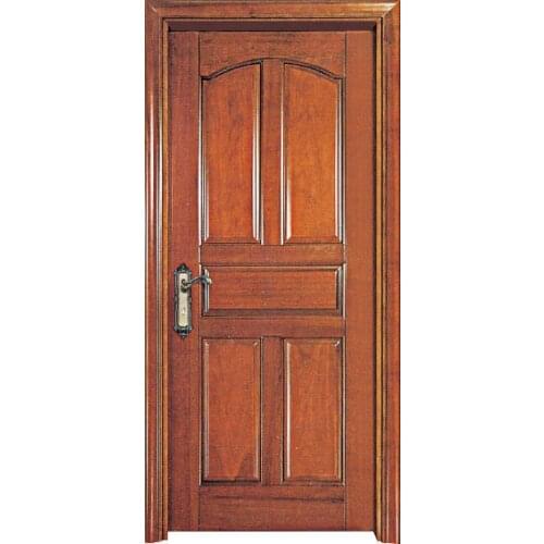 Custom traditional doors solid oak wood doors contemporary single front door interior door available F-018