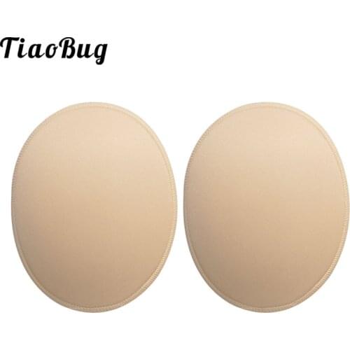 1 Pair Oval Shape Buttocks Enhancers Inserts Comfortable Removable Push Up Sexy Padded Panties Women Fake Butt Sponge Hip Pads