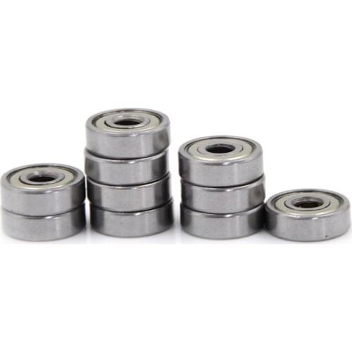 10Pcs/Lot 625ZZ Deep Groove Ball Bearings Miniature Rubber Sealed Metal Shielded Metric Radial Ball Bearing Model
