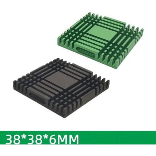 10PCS high quality heat sink 38*38*6MM electronic heat sink chip heat sink for CPU
