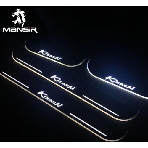 12V LED Door Sill Lights For Suzuki Kizashi 2010 2011 2012- 2019 Plate Guard Pathway Welcome Car Scuff Led Light Pedal Light