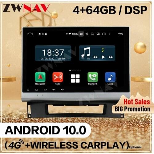 4G+128GB Carplay 2 Din For Opel Astra J 2010 2011 2012 2013 2014 Android 10.0 Player Screen Wif Audio Radio GPS Navi Head Unit