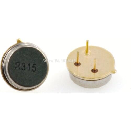 5PCS/LOT Round 315MHZ 315mhz Filter SAW Oscillator Resonator R315A R315 TO-39 3 Pins