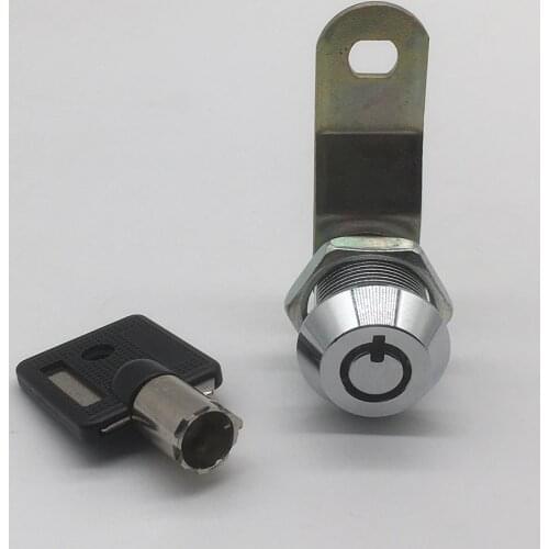 5 pieces 19mm zinc die-casting tubular storage box door cam lock