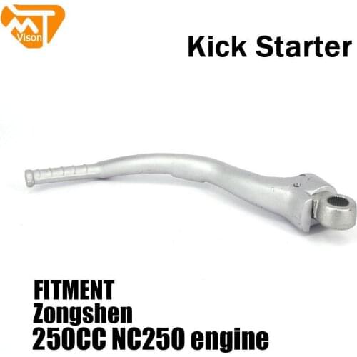 Motorcycle Accessories CNC New Forged Kick Start Starter Lever Pedal Dirt Engine Motocross For Zongshen 250CC NC250 NC 250