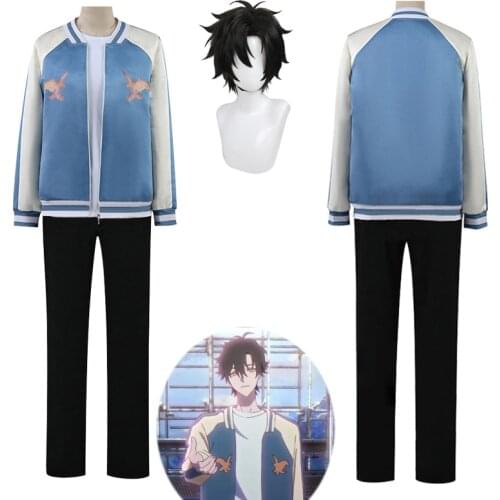 Anime DEVIL GAME LINK CLICK Cheng Xiao Shi Cosplay Costumes Underwear Pants Coat Wig Full Sets Women Men Halloween Party