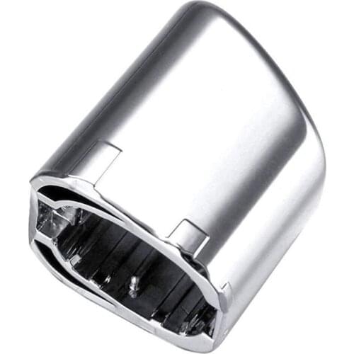 1pc Car Handbrake Lever Parking Button Cover Chrome Decoration Shell Car Styling C6UB