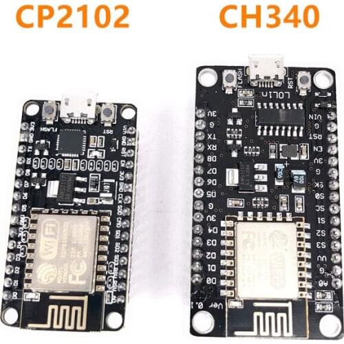 Wireless module CH340/CP2102 NodeMcu V3 V2 Lua WIFI Internet of Things development board based ESP8266 ESP-12E with pcb Antenna