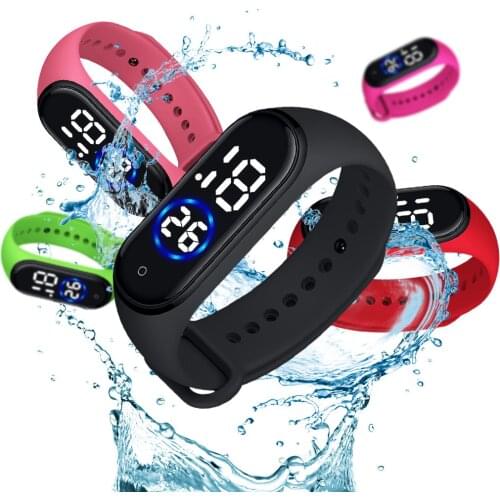 Reloj Watches Fashion Digital Led Sports Watch Unisex Silicone Band Wrist Watch Men And Women Waterproof Multiple Colour часы F3