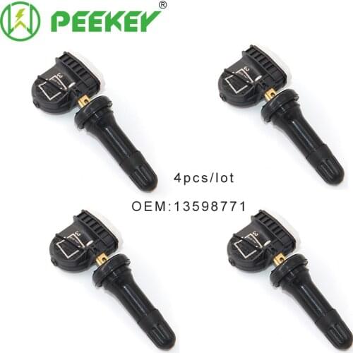 PEEKEY TPMS Sensor Tire Pressure Sensors for ACDelco 13598771 Original Equipment DG Tyre Pressure sensor Car Alarm