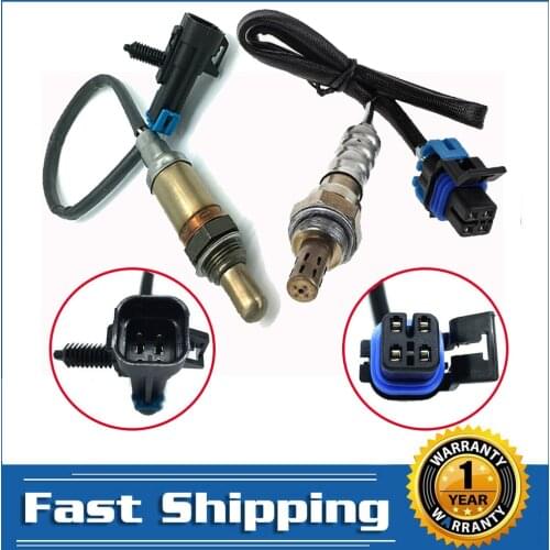2pcs O2 Oxygen Sensor Upstream Downstream for 2002 2003 Chevrolet Trailblazer EXT GMC Envoy XL Isuzu Ascender Oldsmobile 4.2L