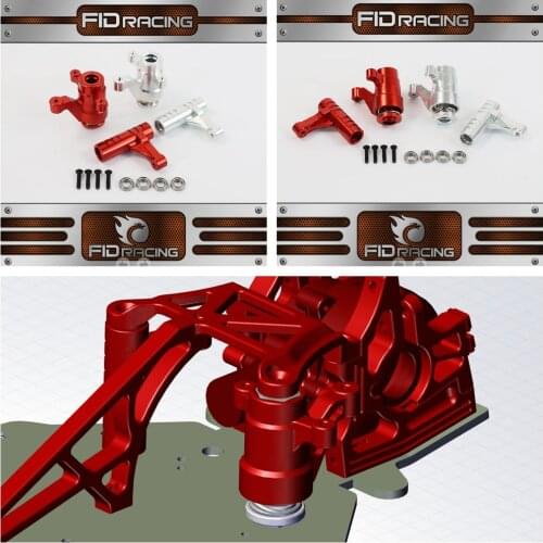 FID racing Aluminum Alloy CNC Steering Set for LOSI DBXL-e V2.0 Desert Buggy Smart 4WD 1/5 RC