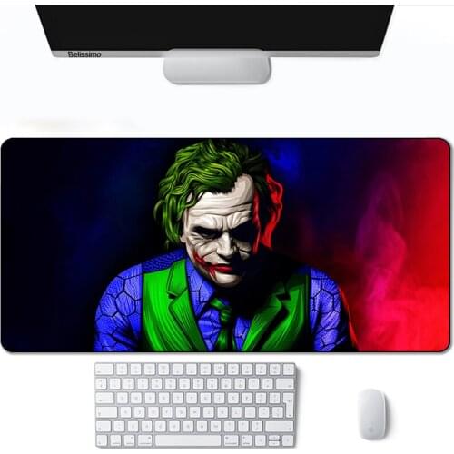 Movie The Jokers Mouse pad gamers decoracion Extend Game Desk Mousepad Office Professional Mouse Pad Game Keyboard Mat xl carpet