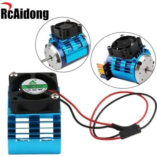 RC 540 3650 Motor Heatsink Cover Cooling Fan for Tamiya TT-02 TT-01 HPI HPS 1/10 Drift Car Upgrades Accessories