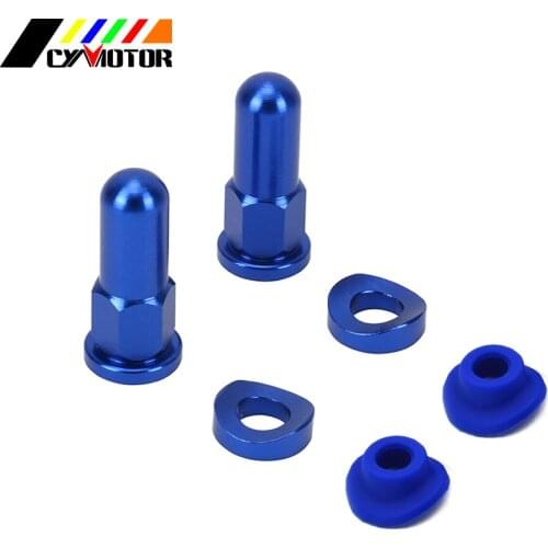 Motorcycle Rim Lock Covers Nuts Washers Security Bolts Screw Washers Gasket For YAMAHA YZ80 YZ85 YZ125 YZ250 WR125 WR250 WR250F