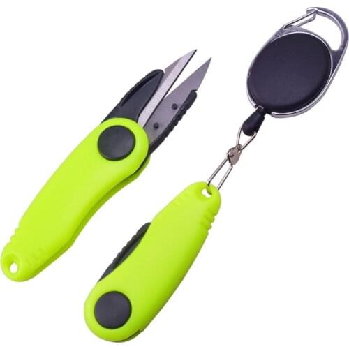 Fishing Quick Knot Tool kit Shrimp-type Fishing Line Cutter Clipper Nipper Hook Sharpener Fly Tying Tool Tackle Gear