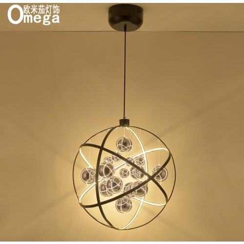 Nordic modern minimalist creative chandelier restaurant bar porch study bedside small chandelier project model room lamps