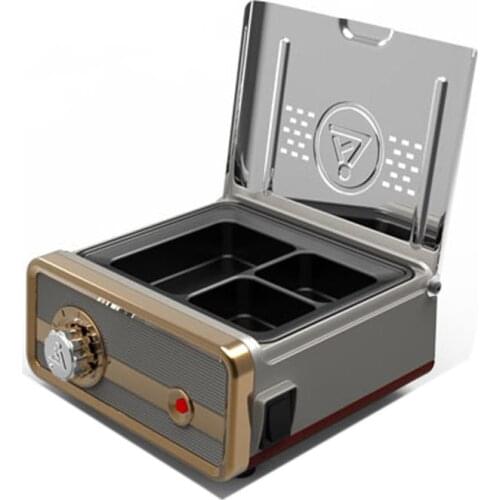 NEW Dental lab equipment wax pot heater 3 Pots Melting Wax Machine