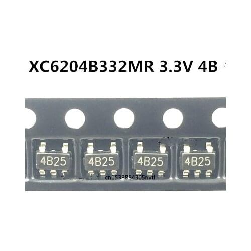 Original 20pcs/ XC6204B332MR 3.3V SOT23-5