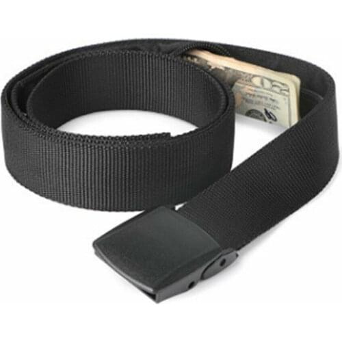 Hot Travel Security Belt Safe Anti-Theft Hidden Money Pouch Money Wallet Pocket Waist Pouch Ticket Protect Fanny Bag Waist Packs