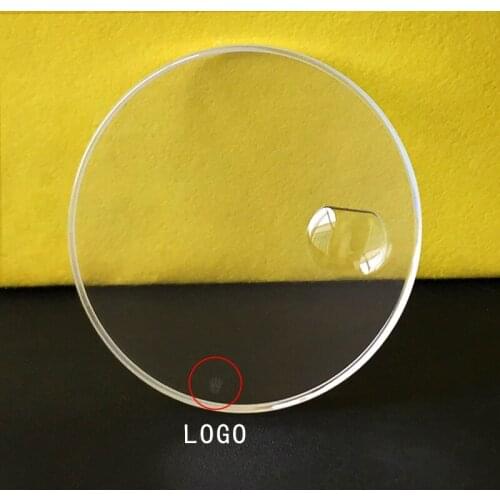 [Sapphire Crystal with Date+ Gasket] with logo For Rolex wholesale Watch glass eplacement parts 16570 16622 116655