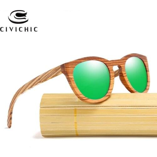 Chic Polarized Sunglasses Women Wood Eyewear Retro Cat Eye Glasses UV400 Driving Fishing Bamboo Oculos Gafas De Sol Mujer KD032