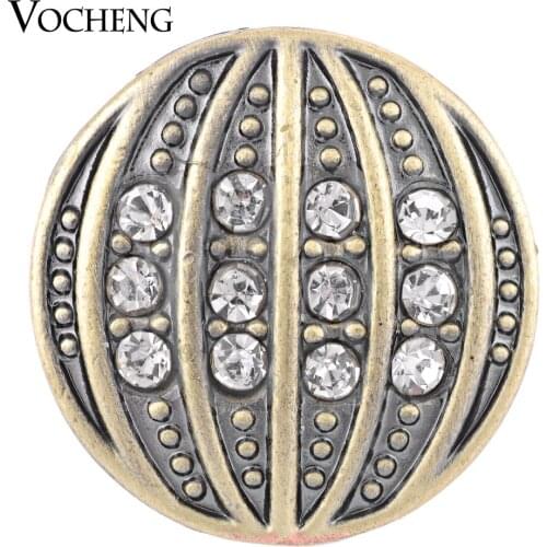 Vocheng Snap Charms Interchangeable Jewelry 18mm Antique Bronze Vn-1317