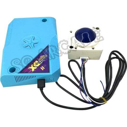 USB Connector Trackball LED illuminated 2" Diameter Tracking Ball for Arcade Game Board