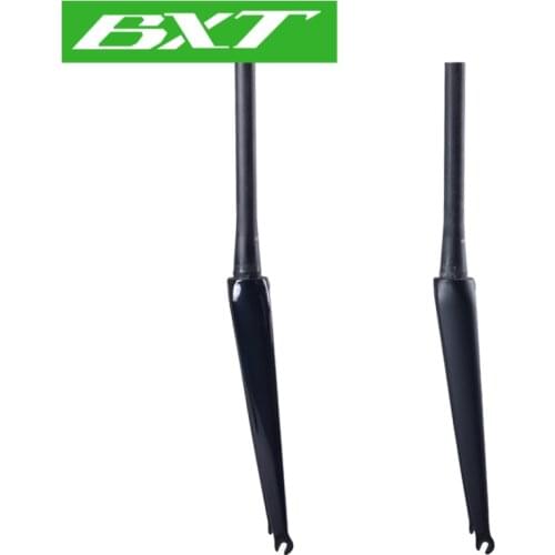 New 29Inch Mountain Bike Fork Full Carbon Fiber MTB Cycling Straight Tube 29er Fork 1-1 / 8 "MTB 3K Matt / Glossy Fork