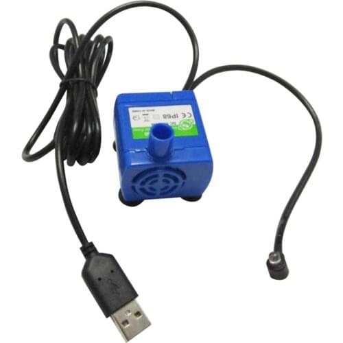 Pet Water Fountain Replacement Pump Suction Cup with LED Lighting for Cats Dogs Small and Medium Pet Water Dispensers