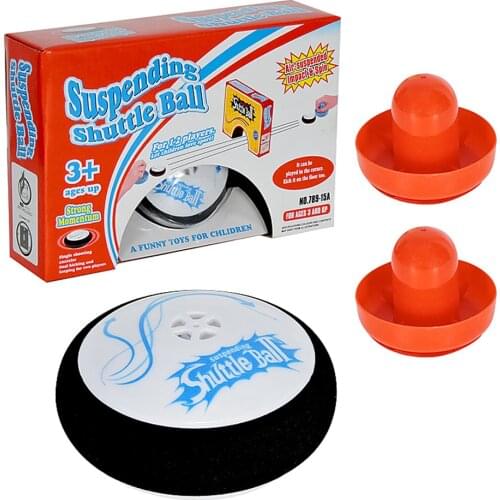 Funny Portable Kids Gift Ice Hockey Outdoor Mini Board Game Suspending Shuttle Ball Family Electric Playing Children Toy Party