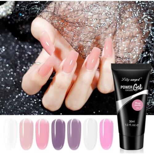 1PC Quick Builder Nail Extension Acrylic Gel Quick Building Nail Art 30ml UV LED Gel Nail Form Tip Polish Nail Varnish ToolTSLM2