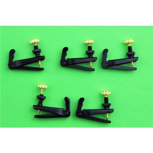 20 pcs Brand new Good violin black fine tuners 4/4, Violin Parts Accessories