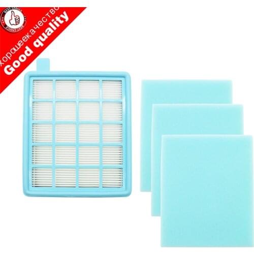 4pcs/lot Filter Mesh HEPA FILTER BUFFALO-MISTRAL For Philips Vacuum Cleaner FC8630 FC8631 FC8632 FC8633 FC8634 FC8635 FC8645