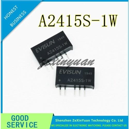 5PCS 10PCS 20PCS A2415S-1W A2415S SIP-5 Power module 24V to 15V 1W