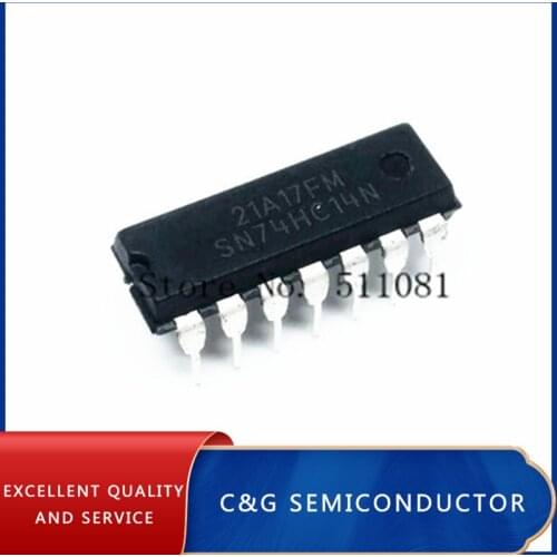 50PCS SN74HC14N DIP-14 SN74HC14 74HC14N 74HC14 DIP14