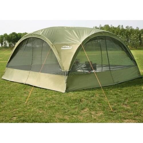 Summer Outdoor Super Large Camping Tent Canopy Tent Awning Advertising Tents Sun Shelter Beach Tent Ultralarge Anti-UB Gazebo