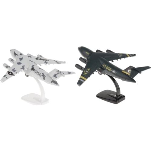 C-17 Diecast Plane Metal Pull-Back Aircraft Toys Air Plane Model for Kids Adults Gifts