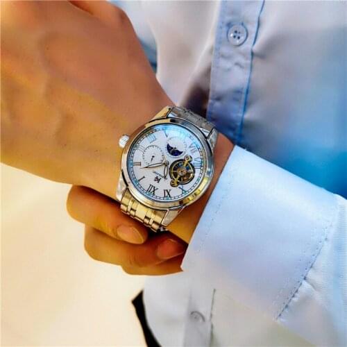JOJOZ AOKULASIC/Augulas custom watch mens multi-function automatic mechanical watch