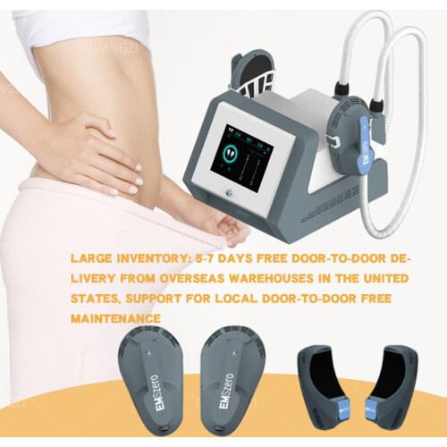 Belly fat reducing machine 4 handles weight loss machine High Intensity Electromagnetic Wave Filed best slimming machine